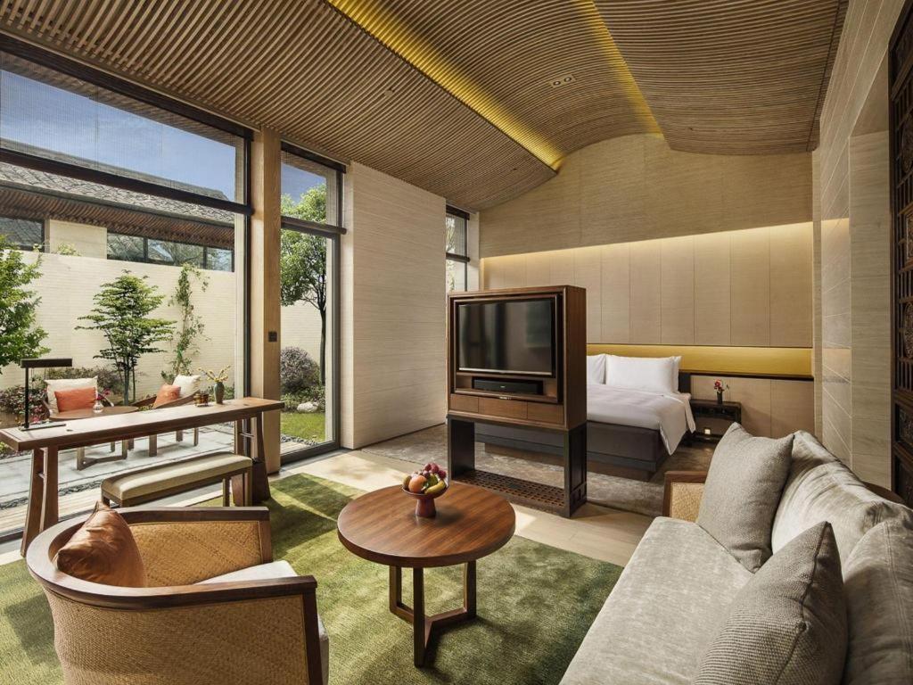 Hotel Ahn Luh Zhu Jia Jiao Shanghai Exterior foto
