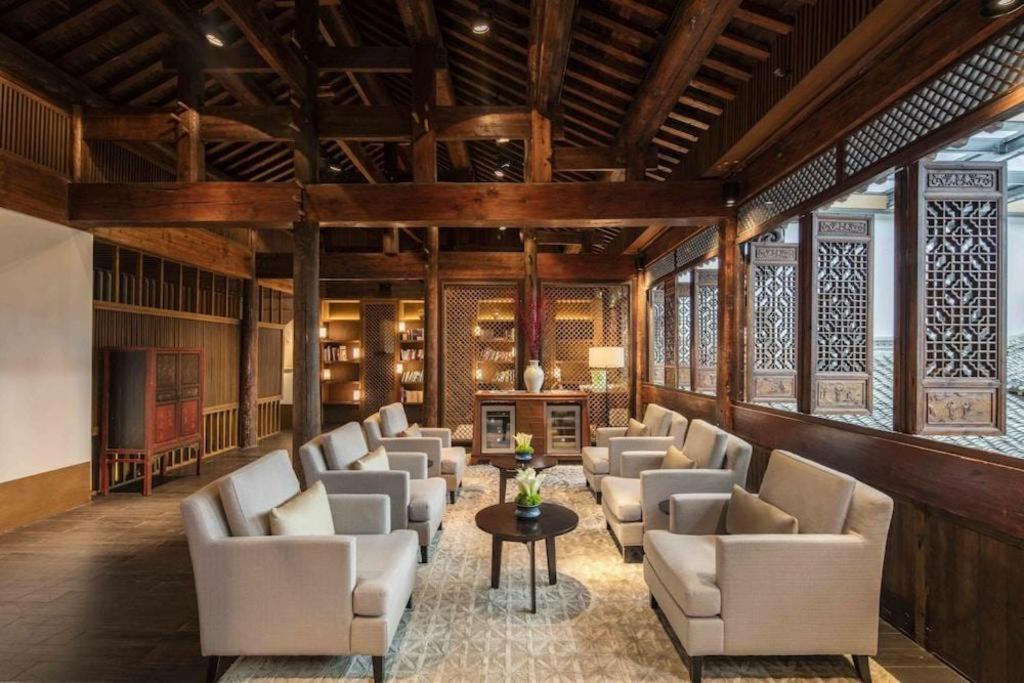 Hotel Ahn Luh Zhu Jia Jiao Shanghai Exterior foto